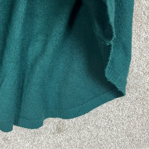 Max Studio Sweater Womens Small Green 3/4 Sleeve Pullover Stretch- 9190* - Picture 8 of 9